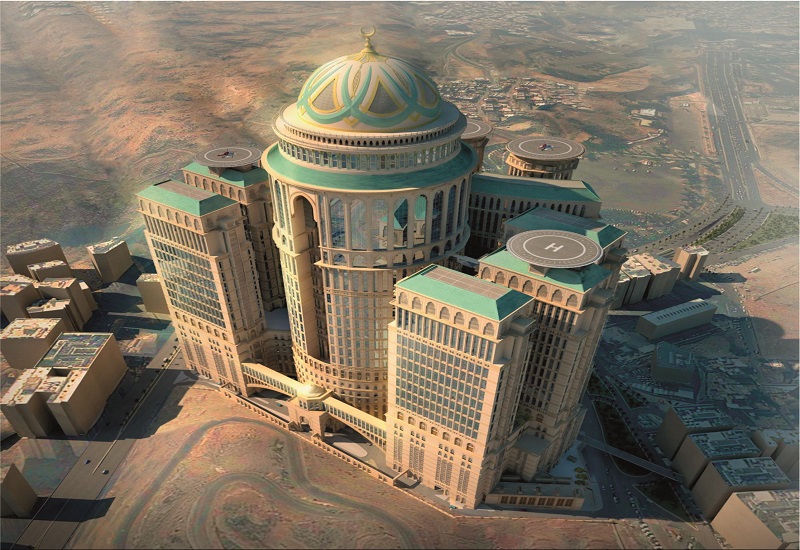 biggest hotel in the world mecca