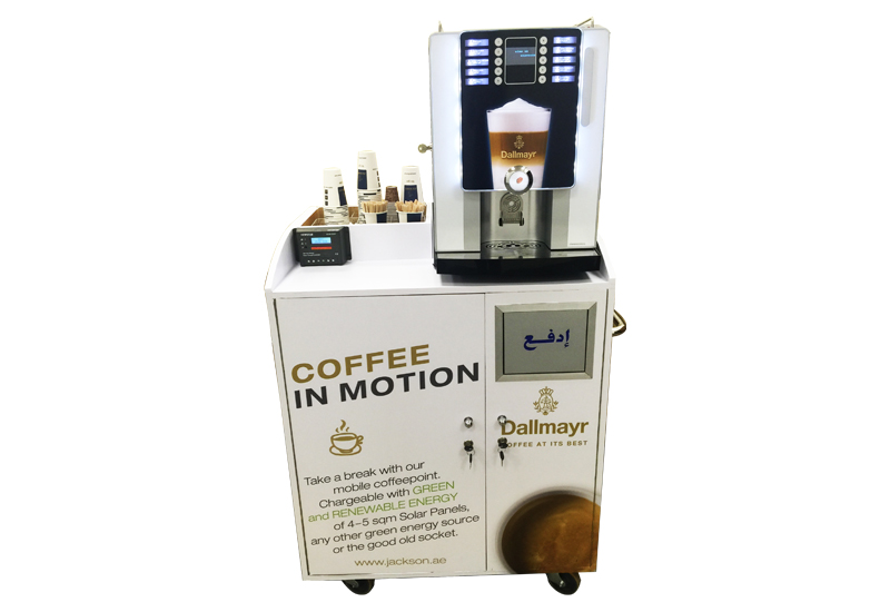 Product Test Coffee in Motion by Dallmayr Hotelier Middle East