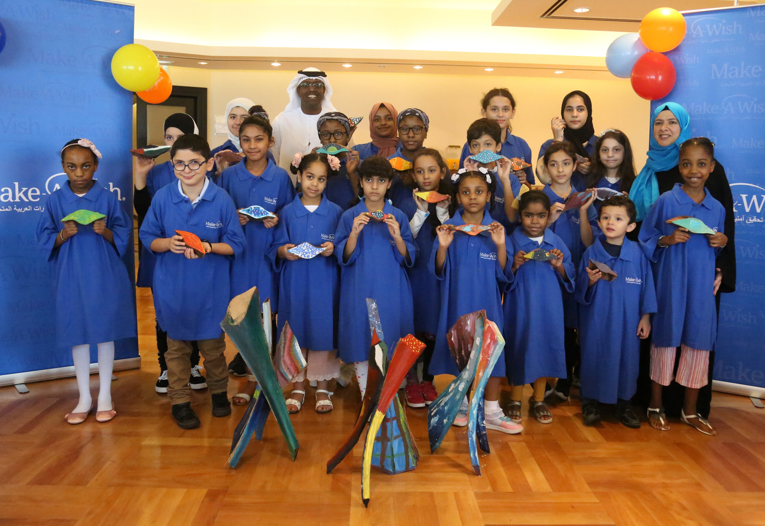 Fairmont Dubai hotel hosts art workshop in support of Make a Wish  Foundation UAE - Hotelier Middle East
