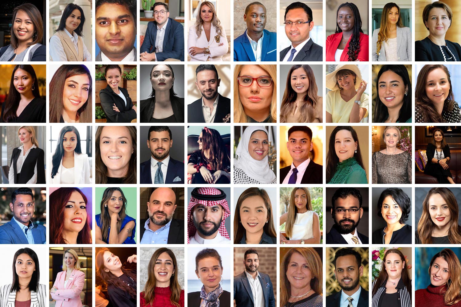 The 50 best hotel marketing talents in the Middle East