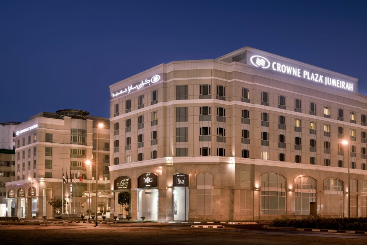 IHG opens fivestar Crowne Plaza Dubai Jumeirah in partnership with