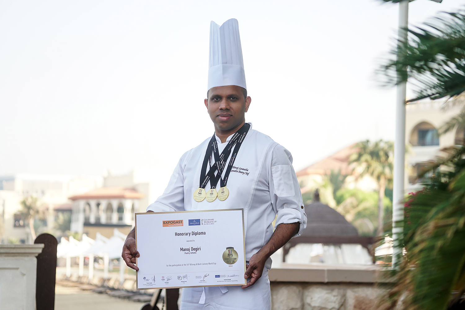 Global best sale chef uniforms