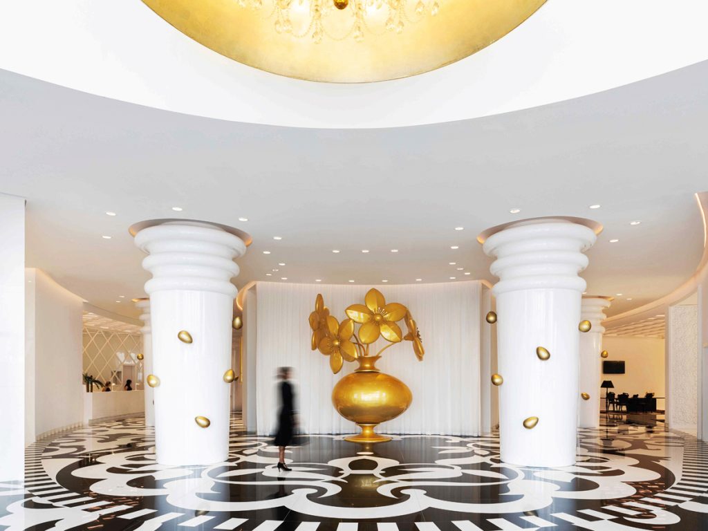 Marcel Wanders' theatrical interiors for Qatar's Mondrian Doha