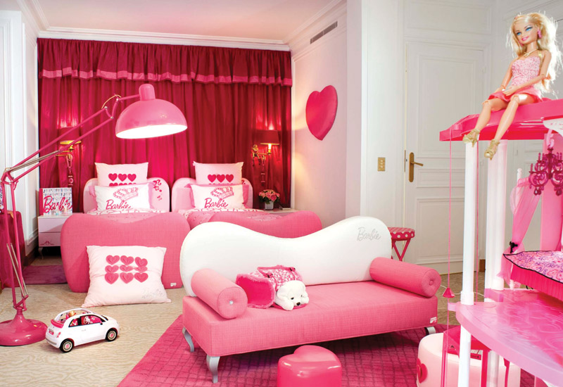 barbie inspired room