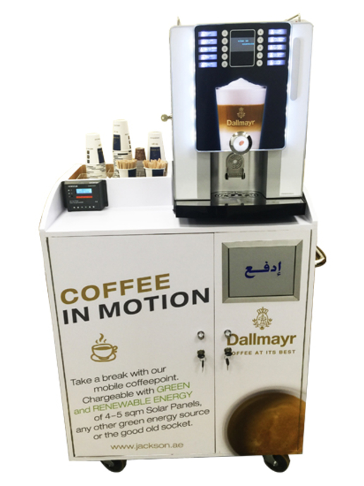 Product Test Coffee in Motion by Dallmayr Suppliers, Rooms