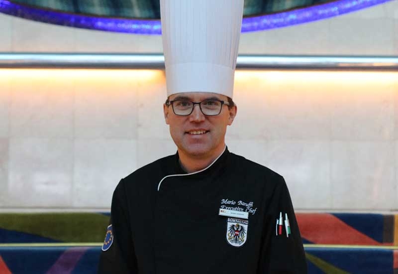 Mario Baruffi, Cluster Director of Culinary, Crowne Plaza and Holiday Inn Kuwait Al Thuraya City Mario Baruffi, Cluster Director of Culinary, Crowne Plaza and Holiday Inn Kuwait Al Thuraya City