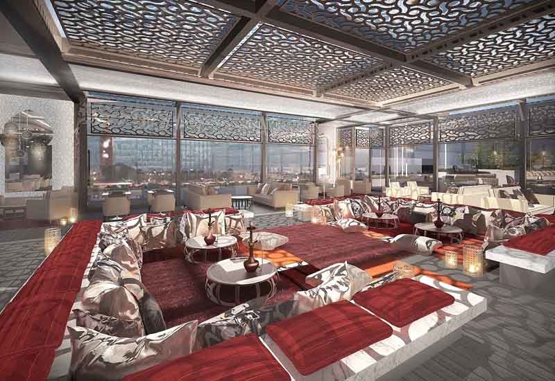 A render of the Arjaan Marrakech Rooftop lounge A render of the Arjaan Marrakech Rooftop lounge