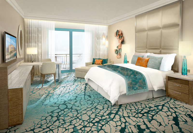 A rendering of a refurbished deluxe room. A rendering of a refurbished deluxe room.