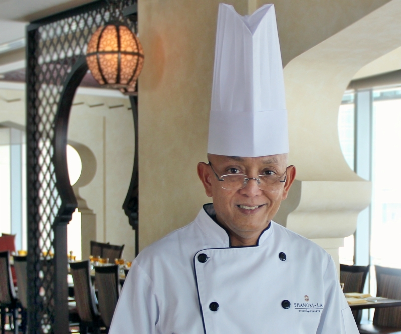 Shangri-La Hotel, Doha head pastry chef Nana Supriatna. Shangri-La Hotel, Doha head pastry chef Nana Supriatna.