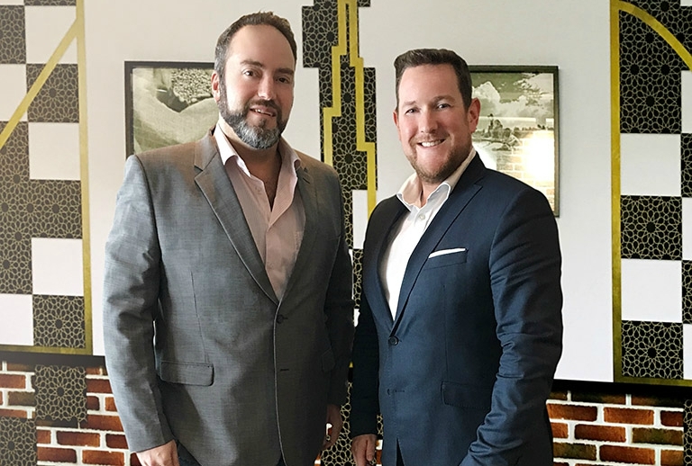HB Brands chief operating officer Martin Venter (left) and Coffee Planet managing director Robert Jones. HB Brands chief operating officer Martin Venter (left) and Coffee Planet managing director Robert Jones.