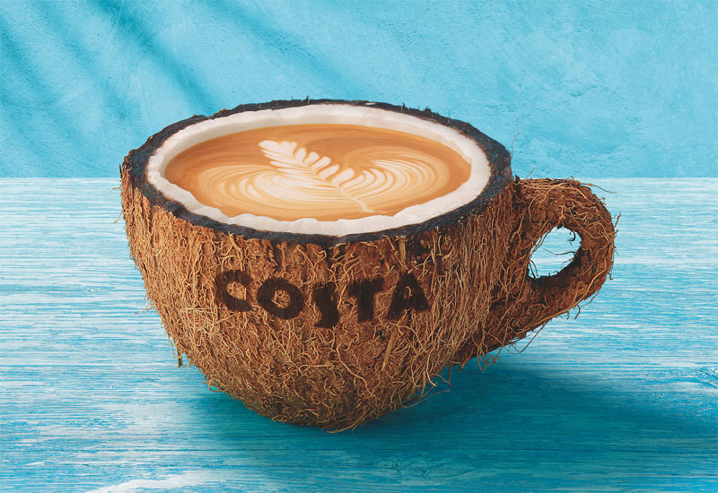 Coconut milk is the latest addition to Costas dairy-free offering. Coconut milk is the latest addition to Costas dairy-free offering.