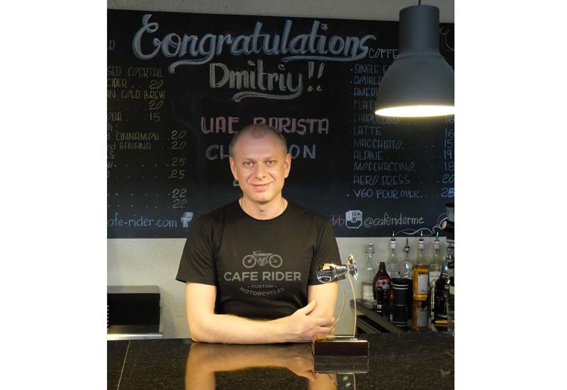 Café Rider’s Dmitriy Griekhov Café Rider’s Dmitriy Griekhov