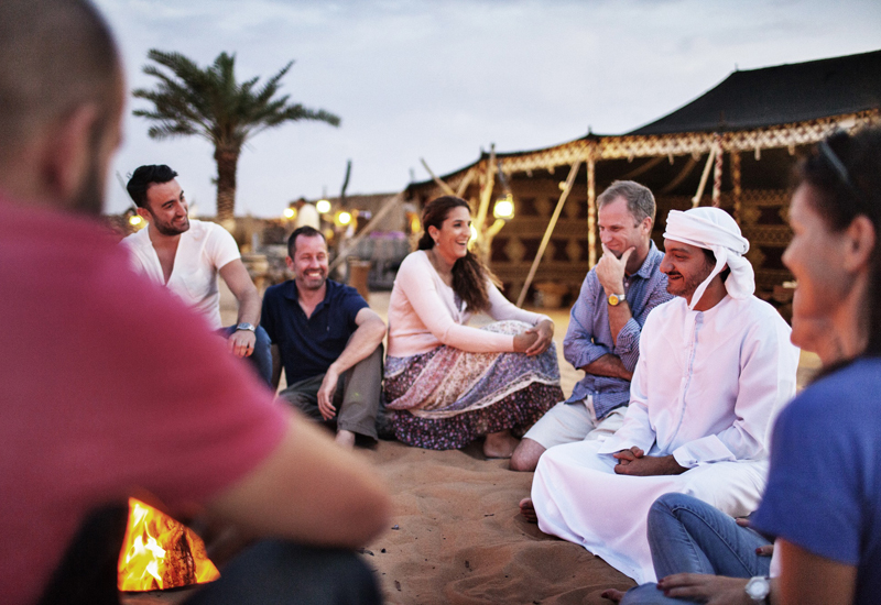 20% of visitors to Dubai engage in desert safaris, and similar activities 20% of visitors to Dubai engage in desert safaris, and similar activities