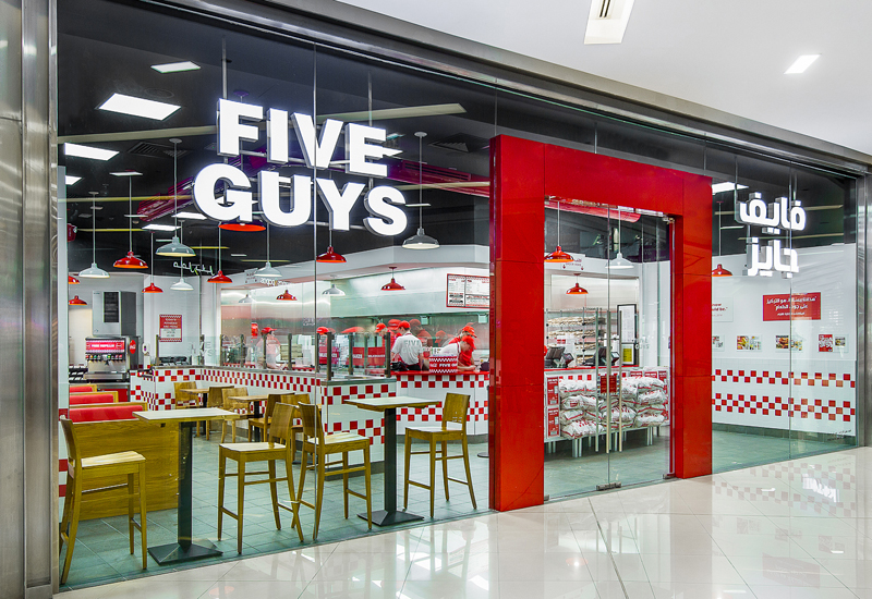 Five Guys Opens Second Uae Location Food Beverage Hotelier Middle East