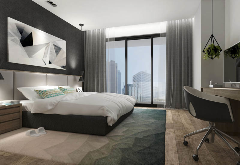 A rendering of a room within dusitD2 Seef Bahrain. A rendering of a room within dusitD2 Seef Bahrain.