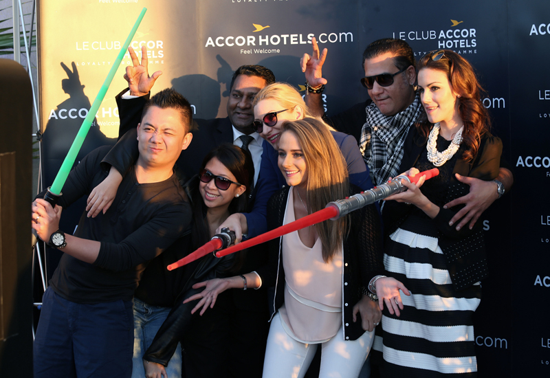 At the launch of Elite Experience in Dubai. At the launch of Elite Experience in Dubai.