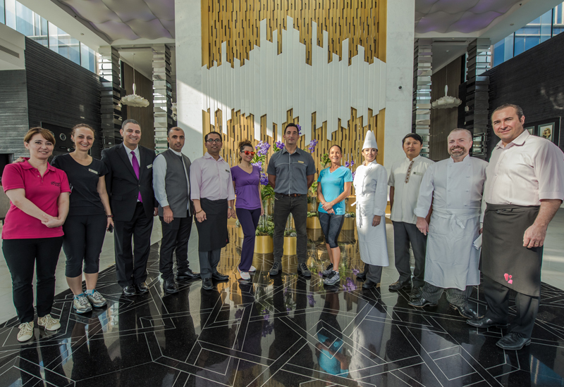Fairmont Bab Al Bahr's executive committee. Fairmont Bab Al Bahr's executive committee.
