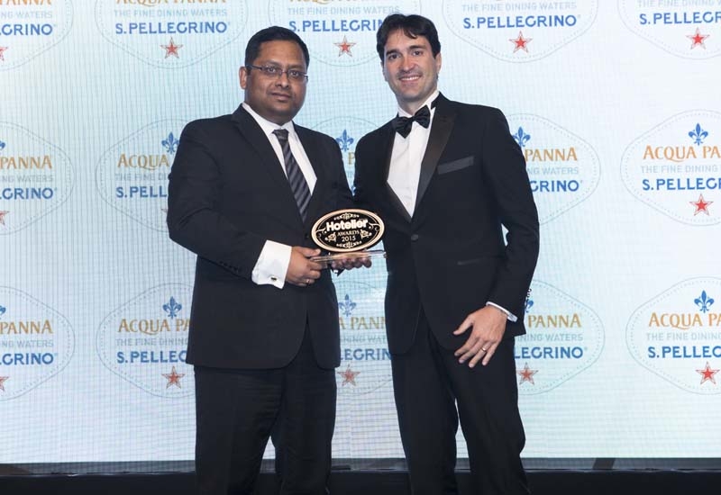 Partha Basak, director of finance, Doha Marriott Hotel, collected the award. Partha Basak, director of finance, Doha Marriott Hotel, collected the award.