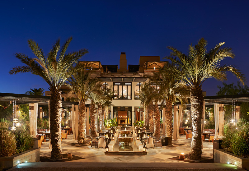 The Arancino Terrace at the Four Seasons Marrakech The Arancino Terrace at the Four Seasons Marrakech