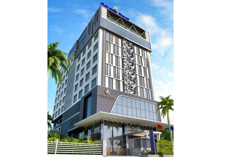 The exterior of the Golden Tulip Westlands Nairobi. The exterior of the Golden Tulip Westlands Nairobi.