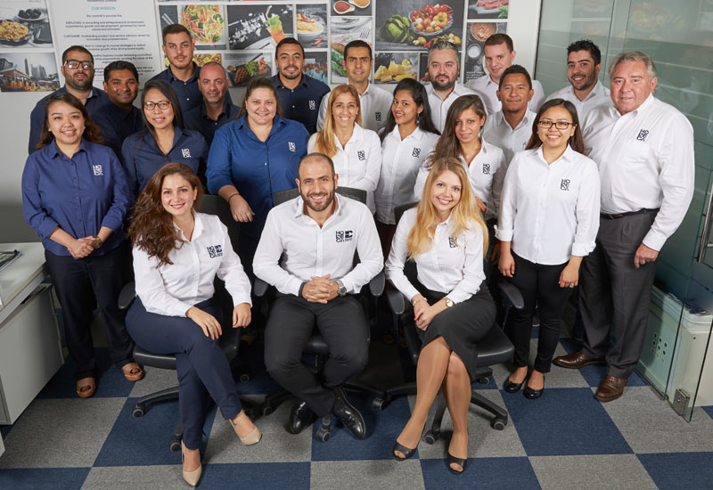 The Horeca Trade team who work at the Dubai office. The Horeca Trade team who work at the Dubai office.