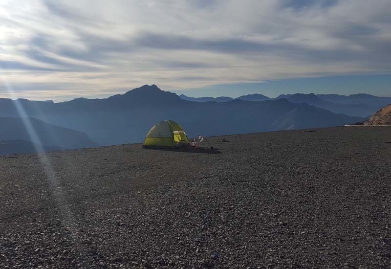 Mattar says at times there are more than 2,000 cars on the Jais mountains, which is often visited by campers and thrill seekers. Mattar says at times there are more than 2,000 cars on the Jais mountains, which is often visited by campers and thrill seekers.
