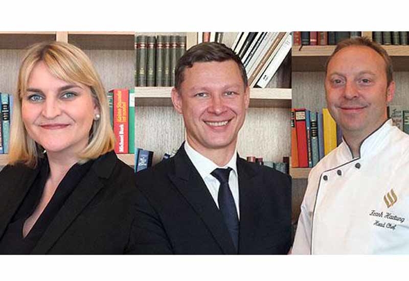 (L-R): Nicole Kienzler, Thomas Rettig and Frank Hartung. (L-R): Nicole Kienzler, Thomas Rettig and Frank Hartung.