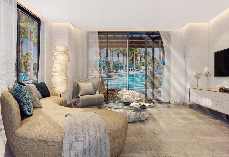 A chalet at the Lava Beach Club. A chalet at the Lava Beach Club.