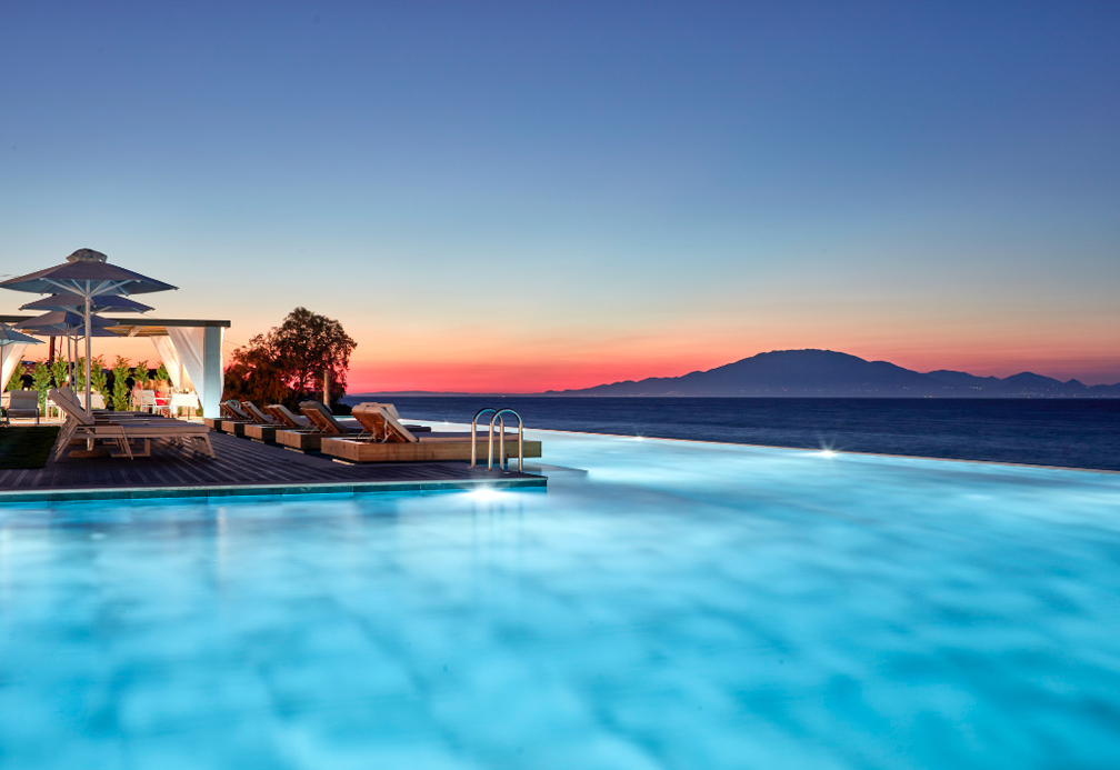 Lesante Blu Exclusive Beach Resort (Zakynthos, Greece). Lesante Blu Exclusive Beach Resort (Zakynthos, Greece).