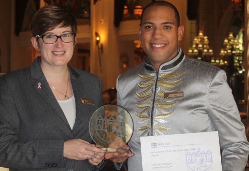 The 2016 winner, Amir Mansour. The 2016 winner, Amir Mansour.