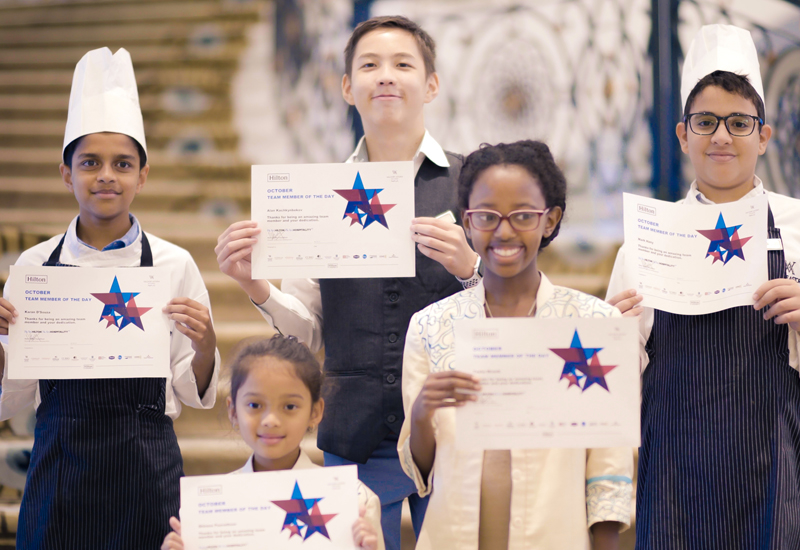 The first batch of Little Hotelier graduates. The first batch of Little Hotelier graduates.