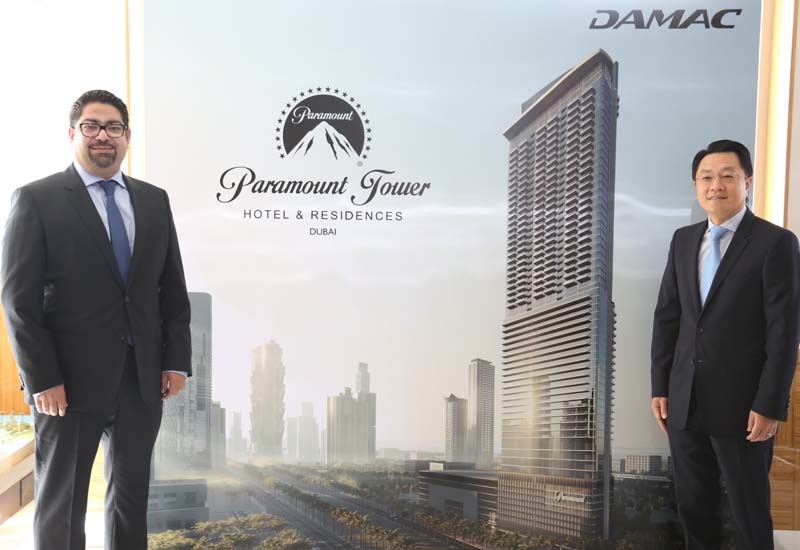 L-R: Mohd Tahaineh, SVP, commercial, Damac; and Yu Tao, president & CEO, CSCEC Middle East L-R: Mohd Tahaineh, SVP, commercial, Damac; and Yu Tao, president & CEO, CSCEC Middle East