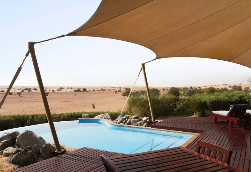 The private suite at Al Maha. The private suite at Al Maha.