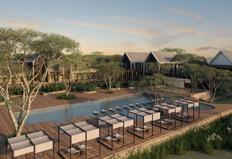 A rendering of the project. A rendering of the project.