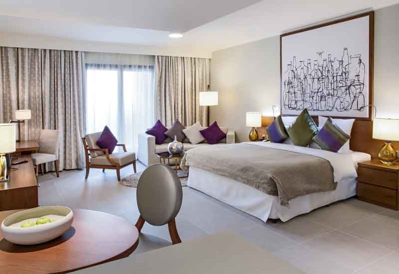 A studio room at Pullman Dubai City Centre Residences. A studio room at Pullman Dubai City Centre Residences.