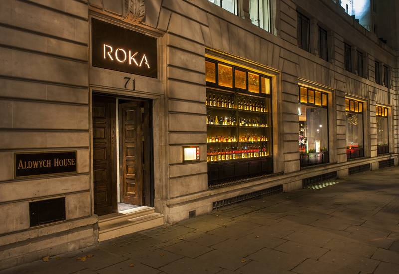 Roka in London. Roka in London.
