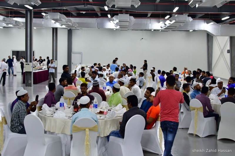 Ramada Ajman hosted a charity iftar for labourers during Ramadan 2017. Ramada Ajman hosted a charity iftar for labourers during Ramadan 2017.