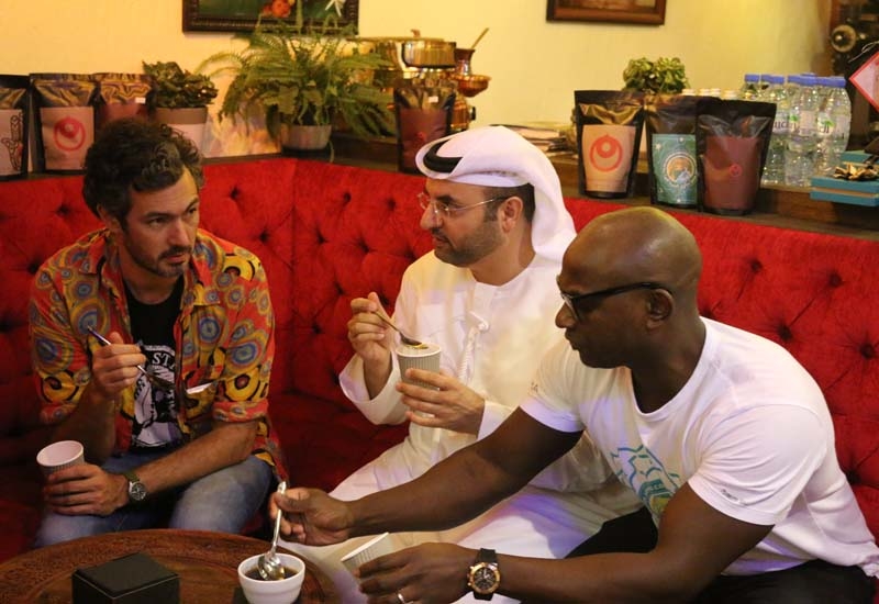 Judges Matt Wade, Khalid Al Mulla and Garfield Kerr Judges Matt Wade, Khalid Al Mulla and Garfield Kerr