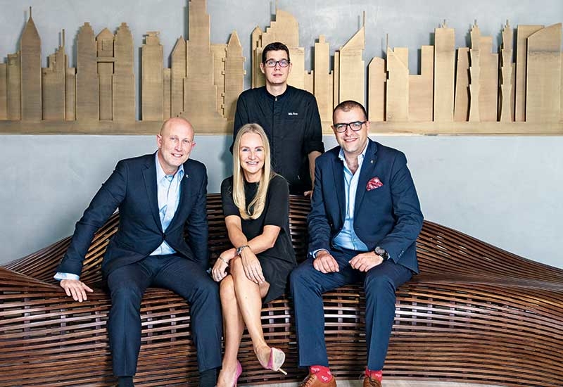 The ExCom team - (seated) general manager Rick Zeolla, director of sales and marketing Jeannette Smit, director of rooms Laith Naber, and (standing) director of culinary Gilles Perrin. The ExCom team - (seated) general manager Rick Zeolla, director of sales and marketing Jeannette Smit, director of rooms Laith Naber, and (standing) director of culinary Gilles Perrin.