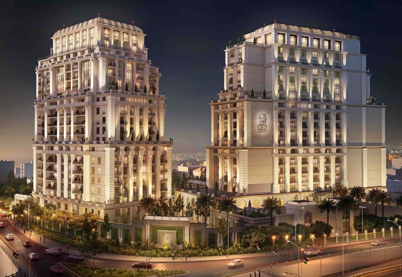 A rendering of The Ritz-Carlton Amman. A rendering of The Ritz-Carlton Amman.