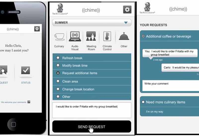 The ((Chime)) App. The ((Chime)) App.