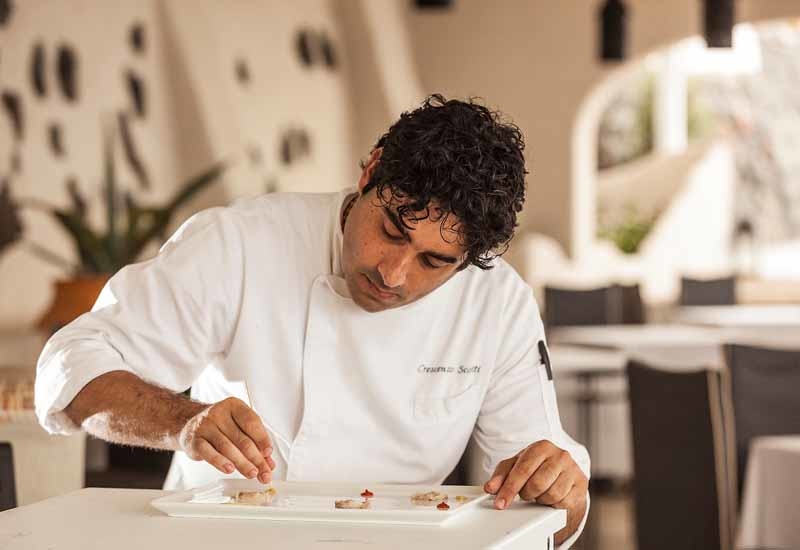 Michelin starred chef Scotti Crescenzo. Michelin starred chef Scotti Crescenzo.