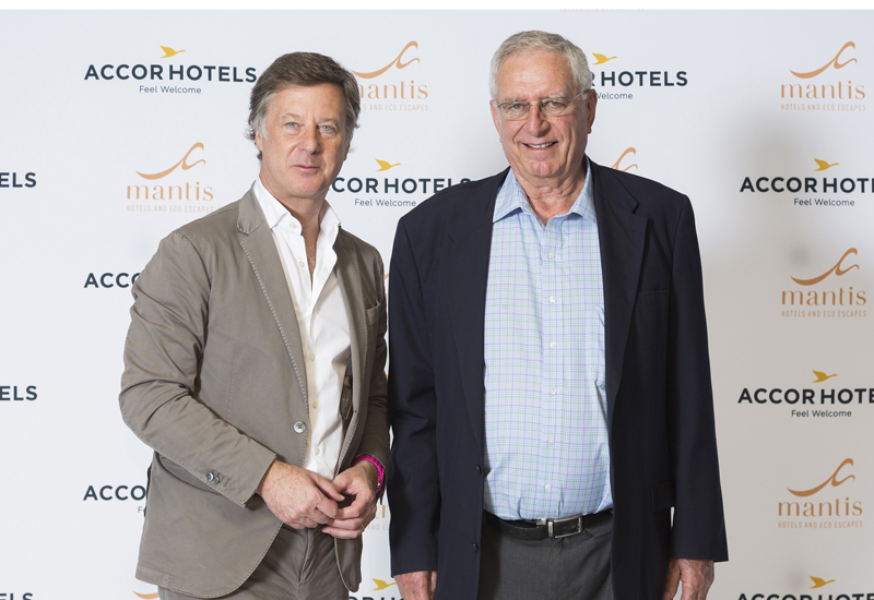 Sebastien Bazin and Adrian Gardiner. Sebastien Bazin and Adrian Gardiner.