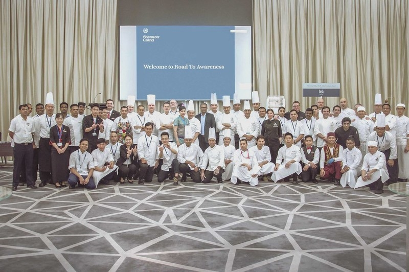 The Sheraton Grand Hotel, Dubai team. The Sheraton Grand Hotel, Dubai team.