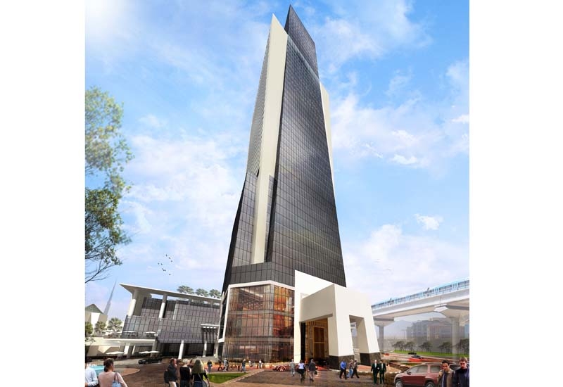 A rendering of Sofitel Dubai Wafi. A rendering of Sofitel Dubai Wafi.