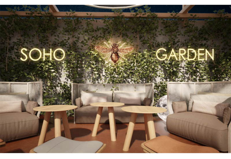 Soho garden is expected to be fully operational by 2018. Soho garden is expected to be fully operational by 2018.