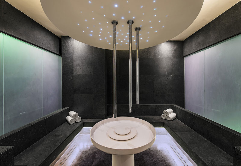 Thermal spa interior by Barr + Wray. Thermal spa interior by Barr + Wray.