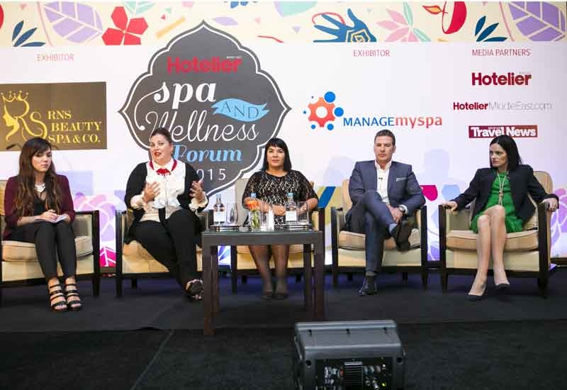 Panellists onstage at the Hotelier Spa and Wellness Forum Panellists onstage at the Hotelier Spa and Wellness Forum