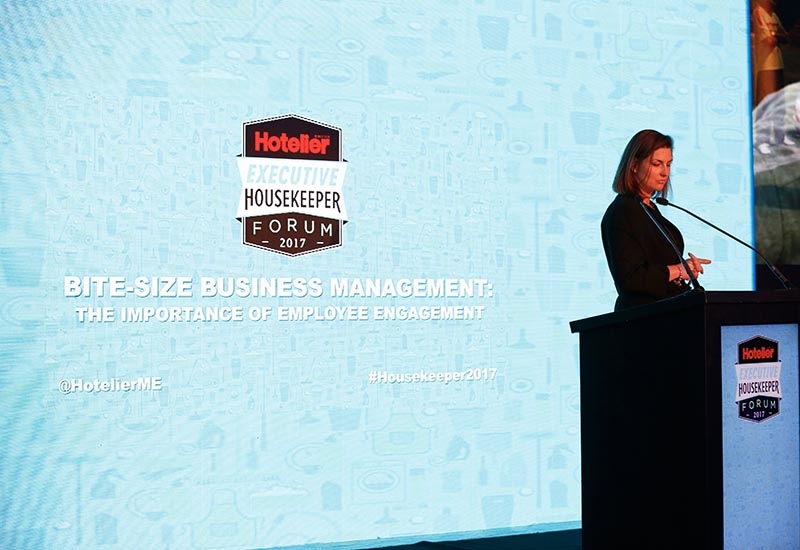Franziska Purkert, corporate director housekeeping – operations, Rotana Hotel Management Corporation. Franziska Purkert, corporate director housekeeping – operations, Rotana Hotel Management Corporation.