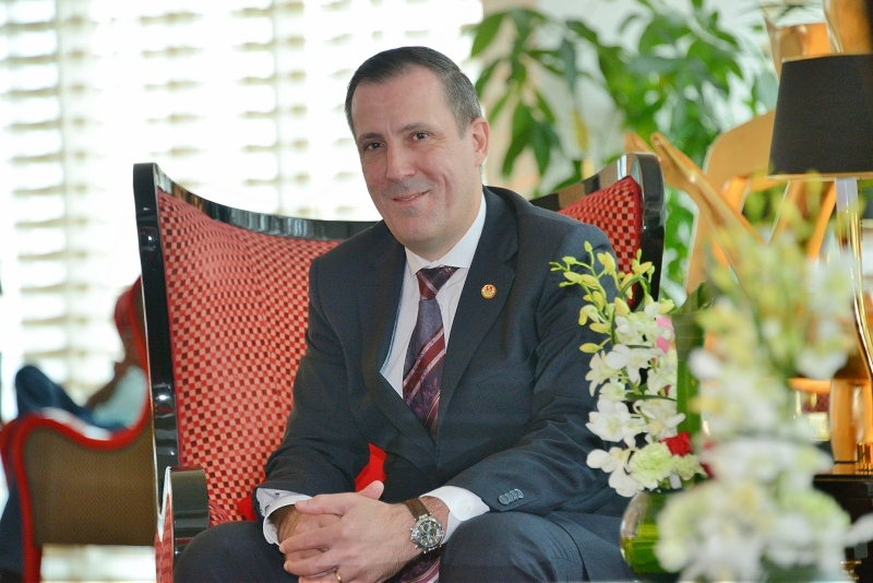 Swiss-Belhotel International area general manager for Bahrain Herve Peyre. Swiss-Belhotel International area general manager for Bahrain Herve Peyre.